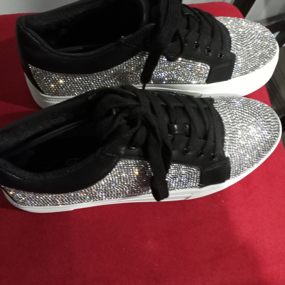 🔥RHINESTONE SNEAKERS - Picture 3 of 4